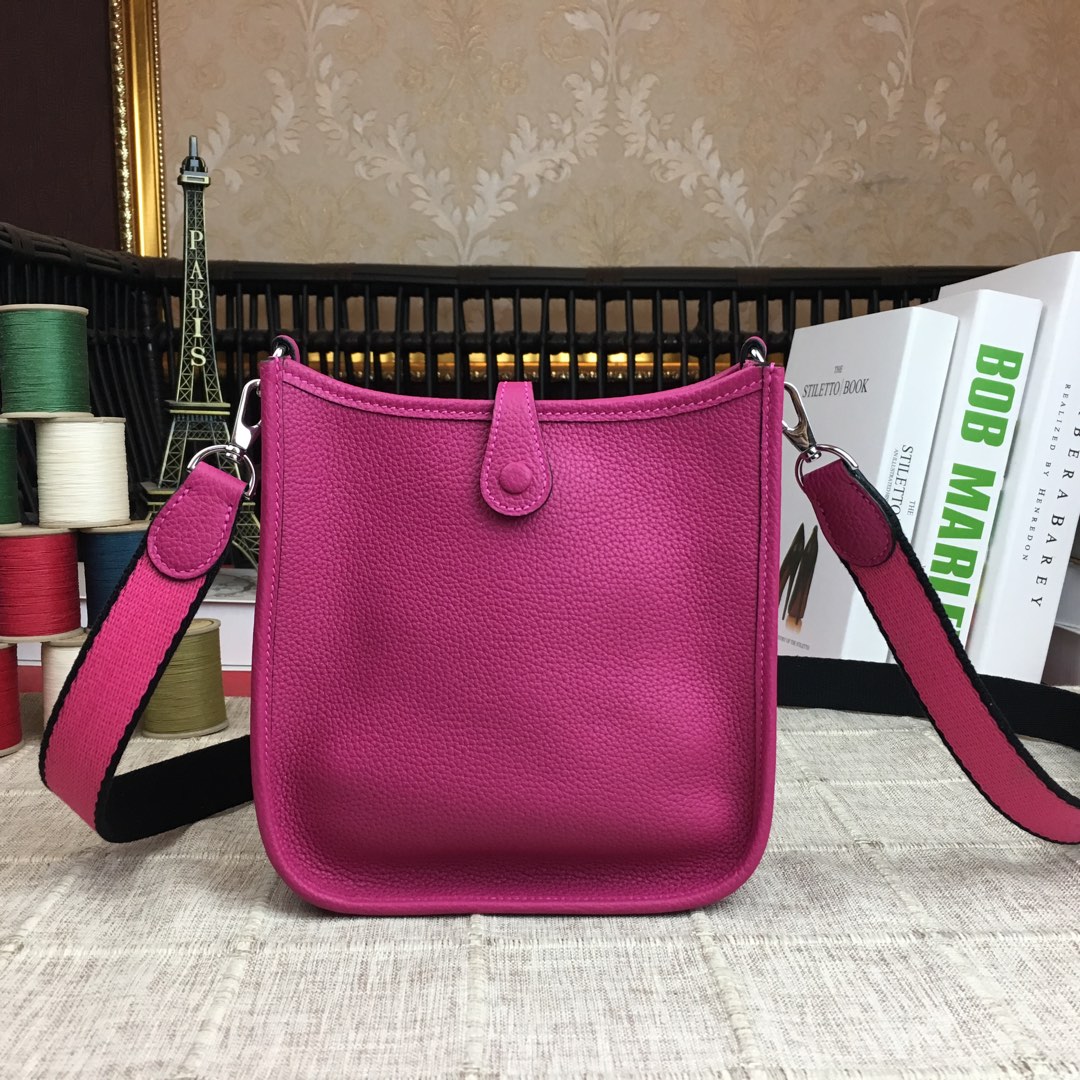 에르메스 미니 에블린16 매그놀리아 은장